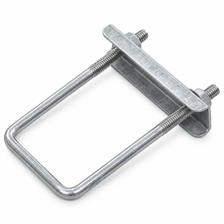 Clema zincata pentru prindere panou bordurat tip U 40 x 60 mm